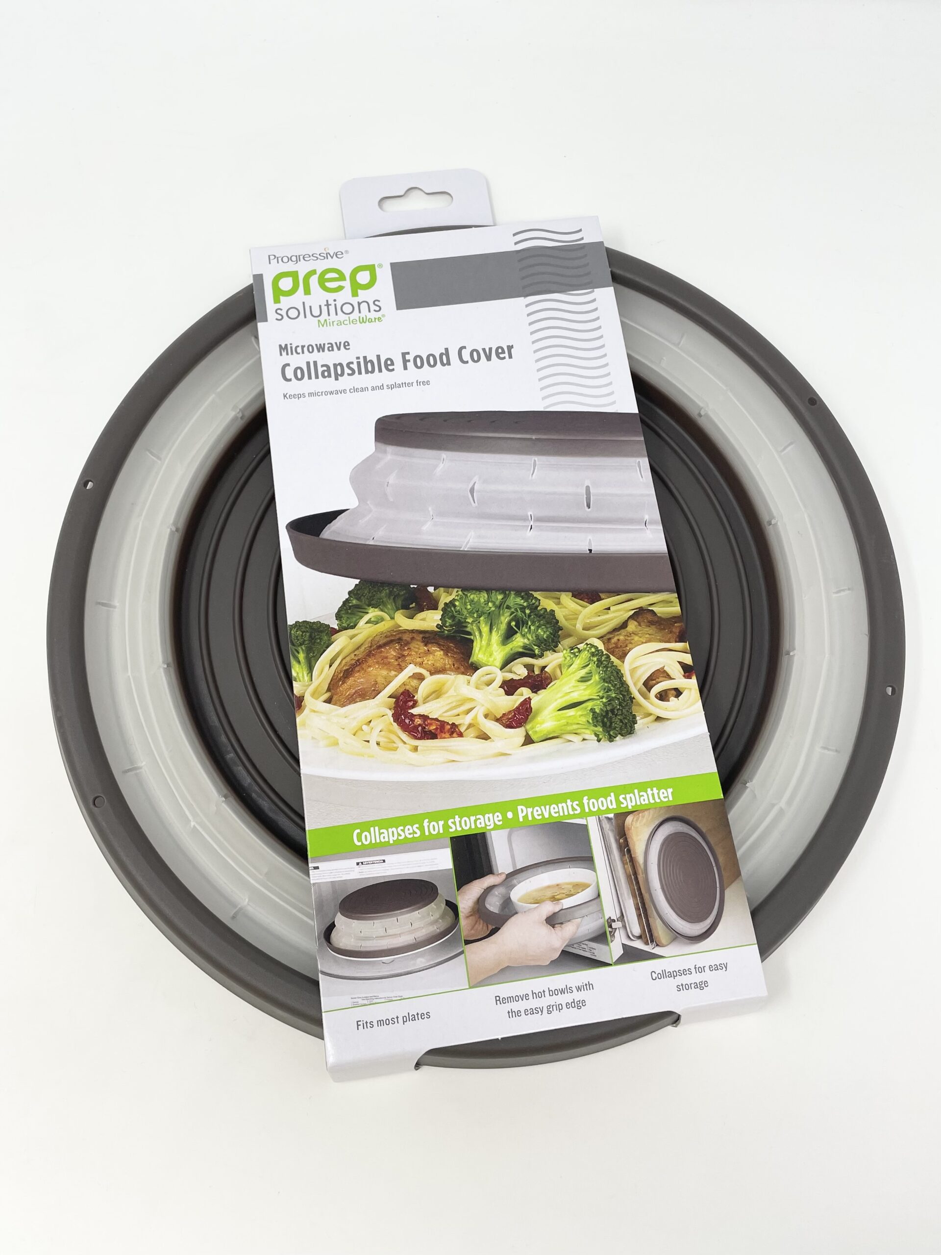 Prep Solutions Progressive Microwave Gray Food Cover
