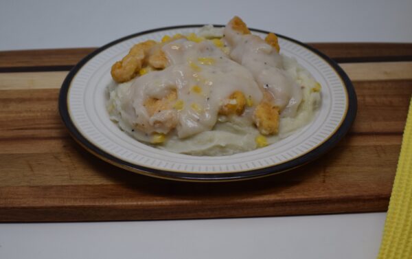 #01 - Country Gravy w/Chicken & Potato Dish