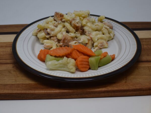#08 - White Cheddar Mac & Cheese with Chicken, California Blend Vegetables