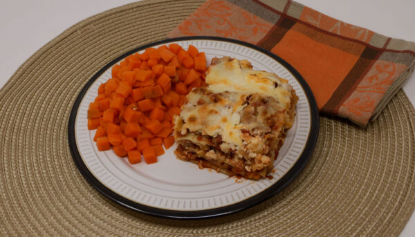 #09 - Lasagna, Diced Carrots