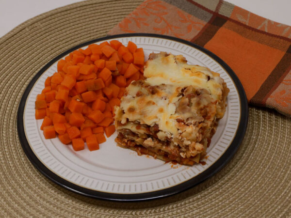 #09 - Lasagna, Diced Carrots