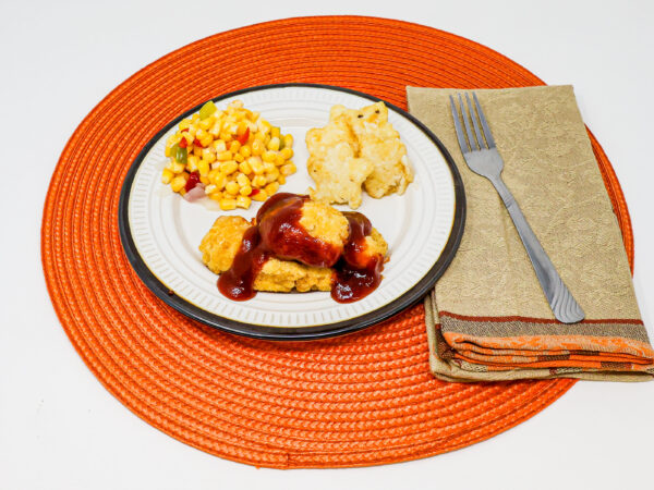 #20 - BBQ Boneless Wings, Potato Stars, Chuckwagon Corn