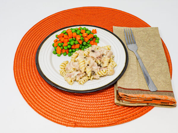 #10 - Tuna Noodle Casserole, Peas & Carrots