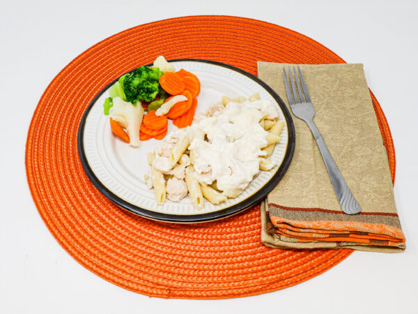 #17 - Chicken Alfredo, California Blend Vegetables