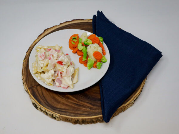 #05 - Crab Alfredo, California Blend Vegetables