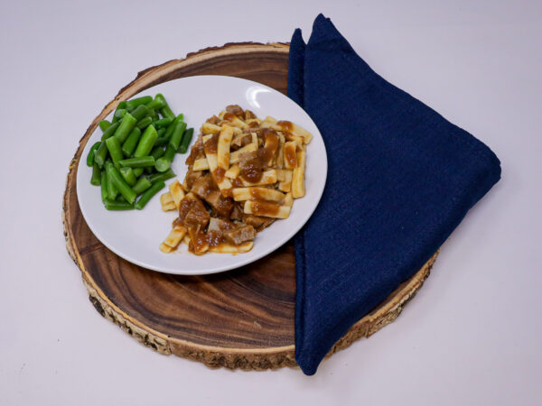 #04 - Beef & Noodles, Green Beans