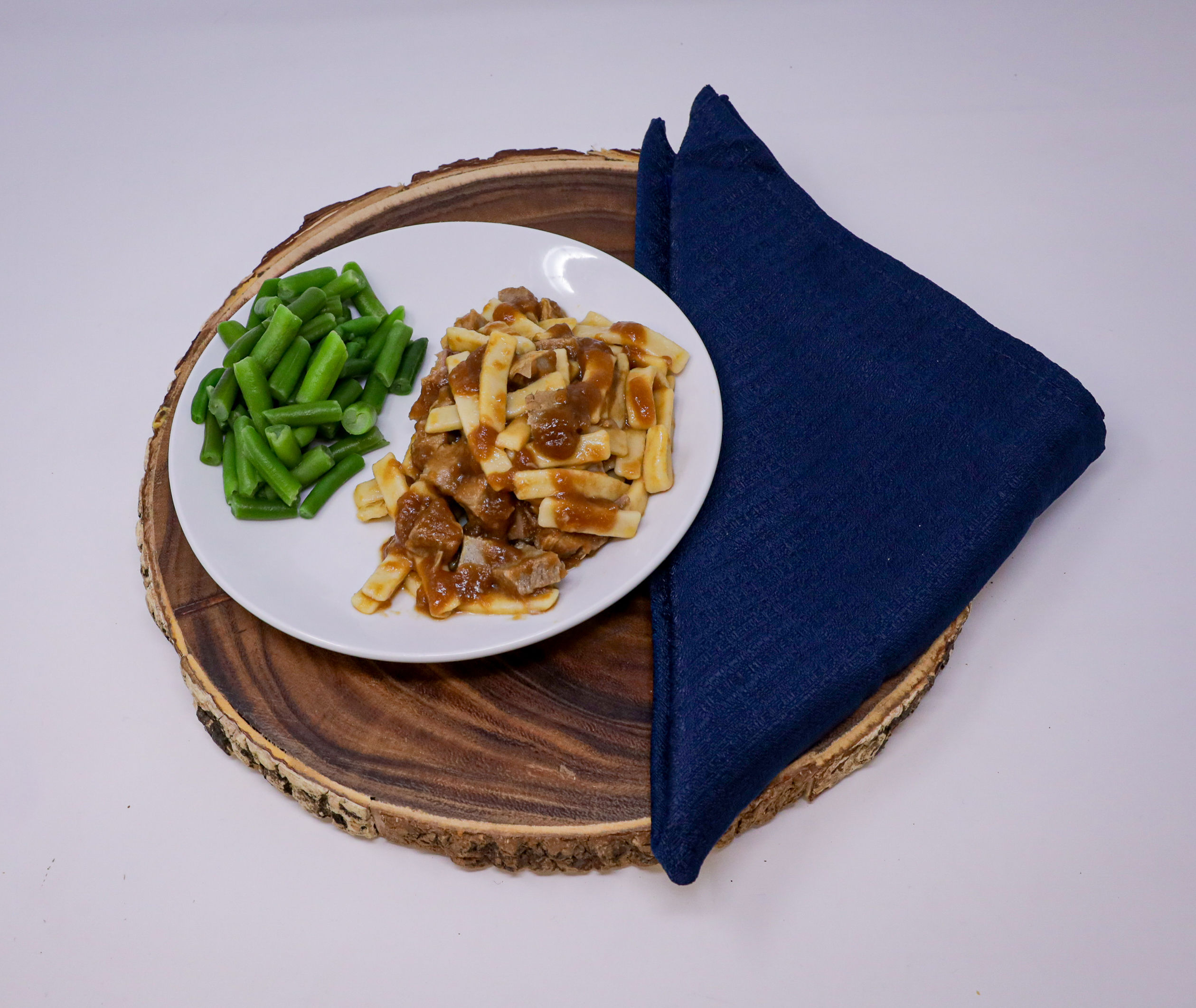 #04 - Beef & Noodles, Green Beans