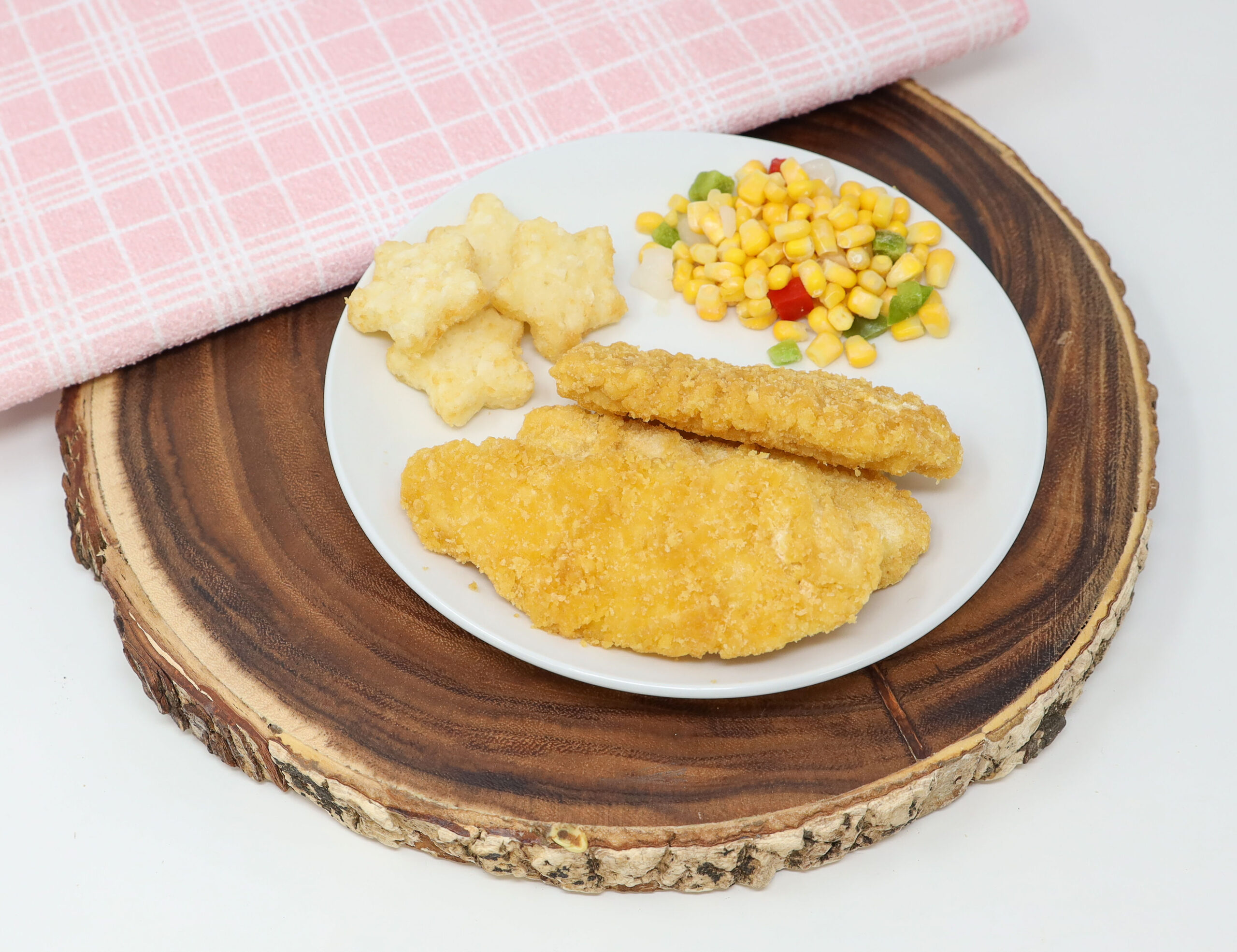 #15 - Breaded Chicken Tenders, Potato Stars, Chuckwagon Corn