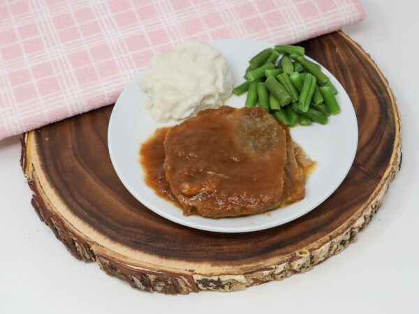 #03 - Roast Beef with Gravy, Mashed Potatoes, Green Beans