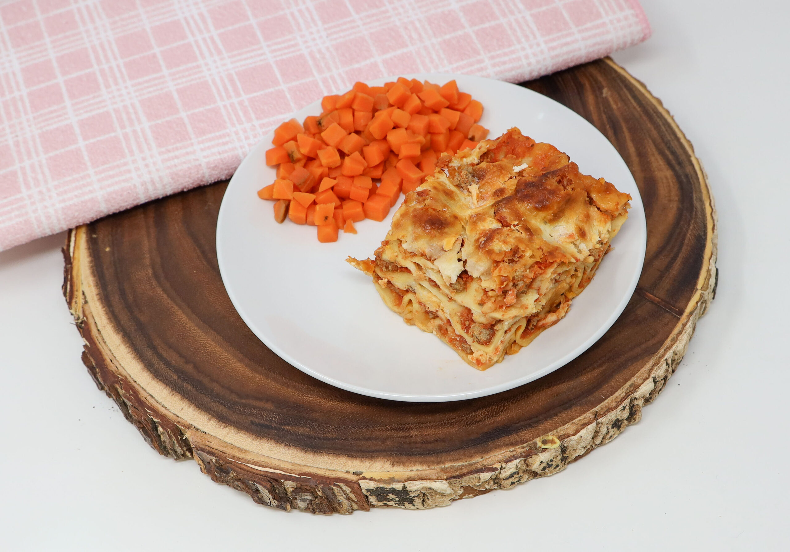 #10 - Lasagna, Diced Carrots
