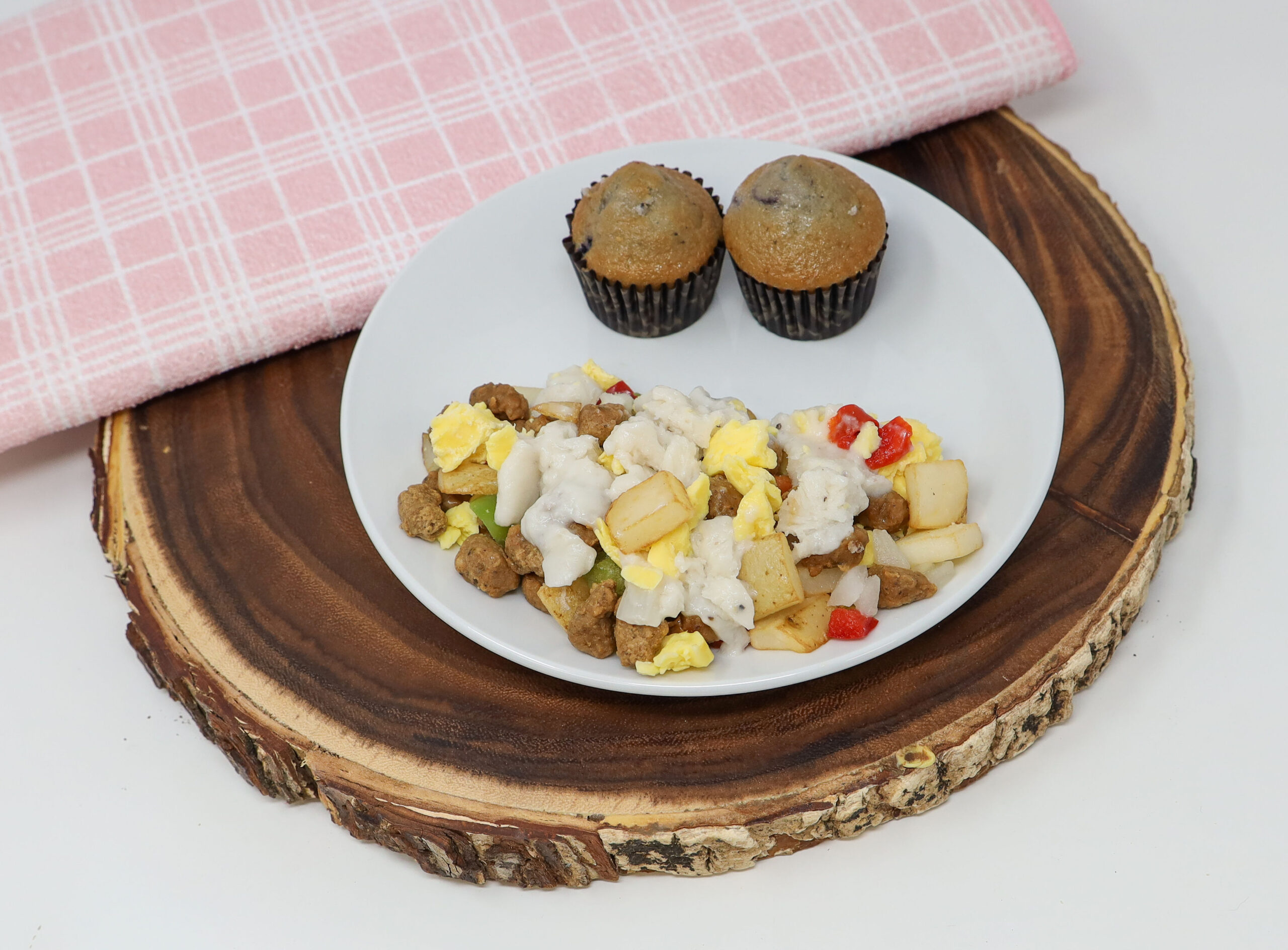 #17 - Breakfast Bowl, Mini Blueberry Muffins