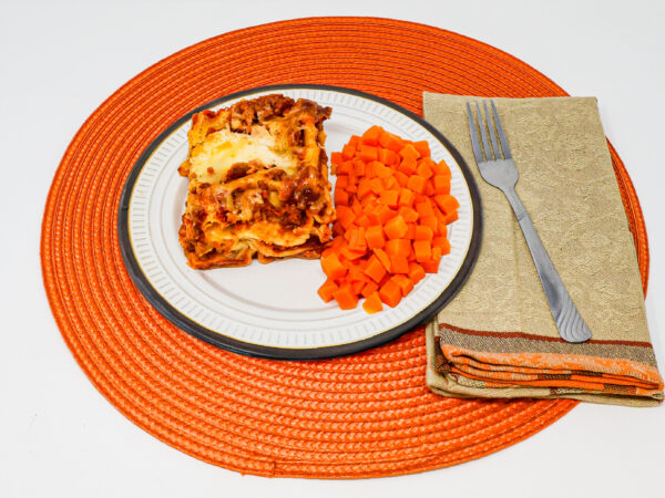 #09 - Lasagna, Diced Carrots
