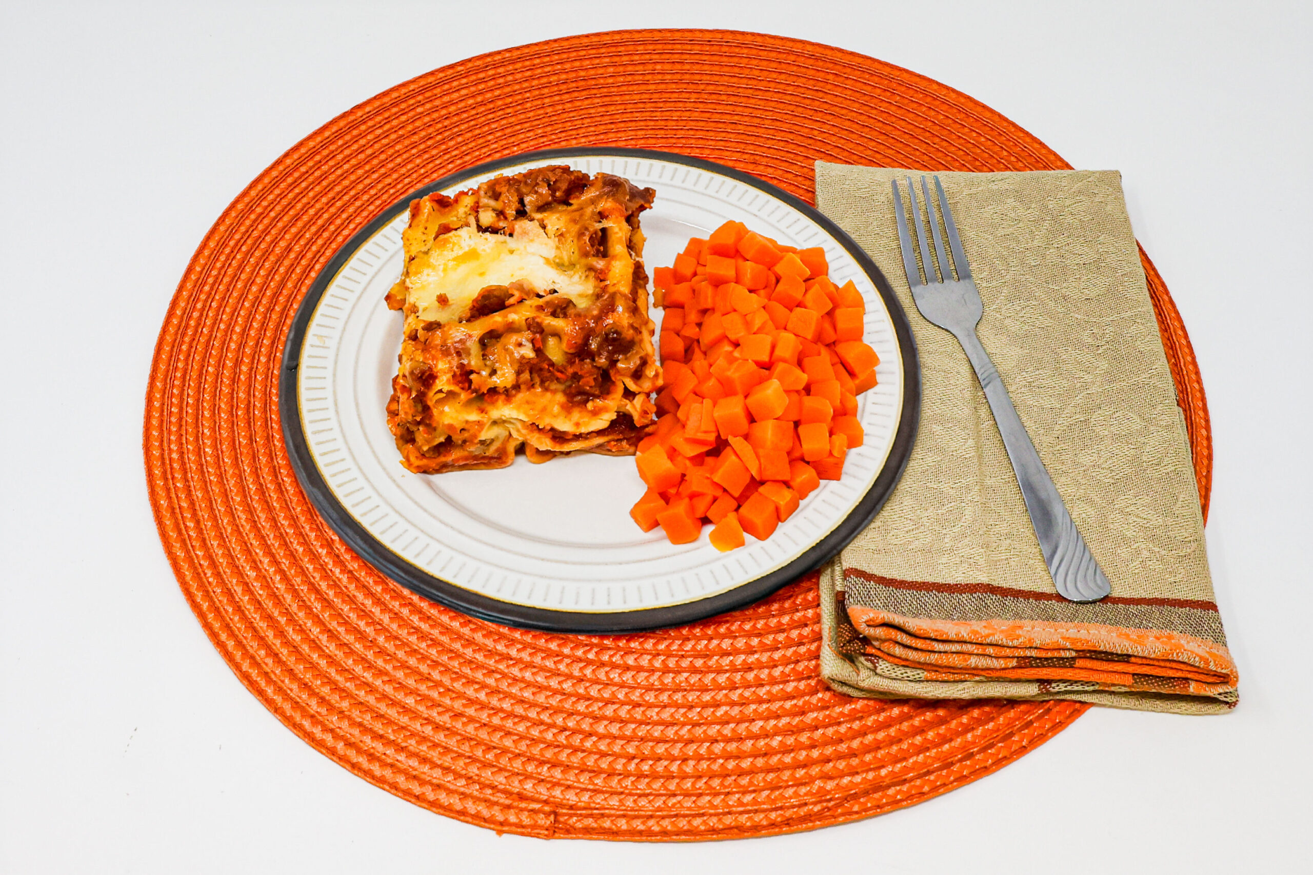 #09 - Lasagna, Diced Carrots